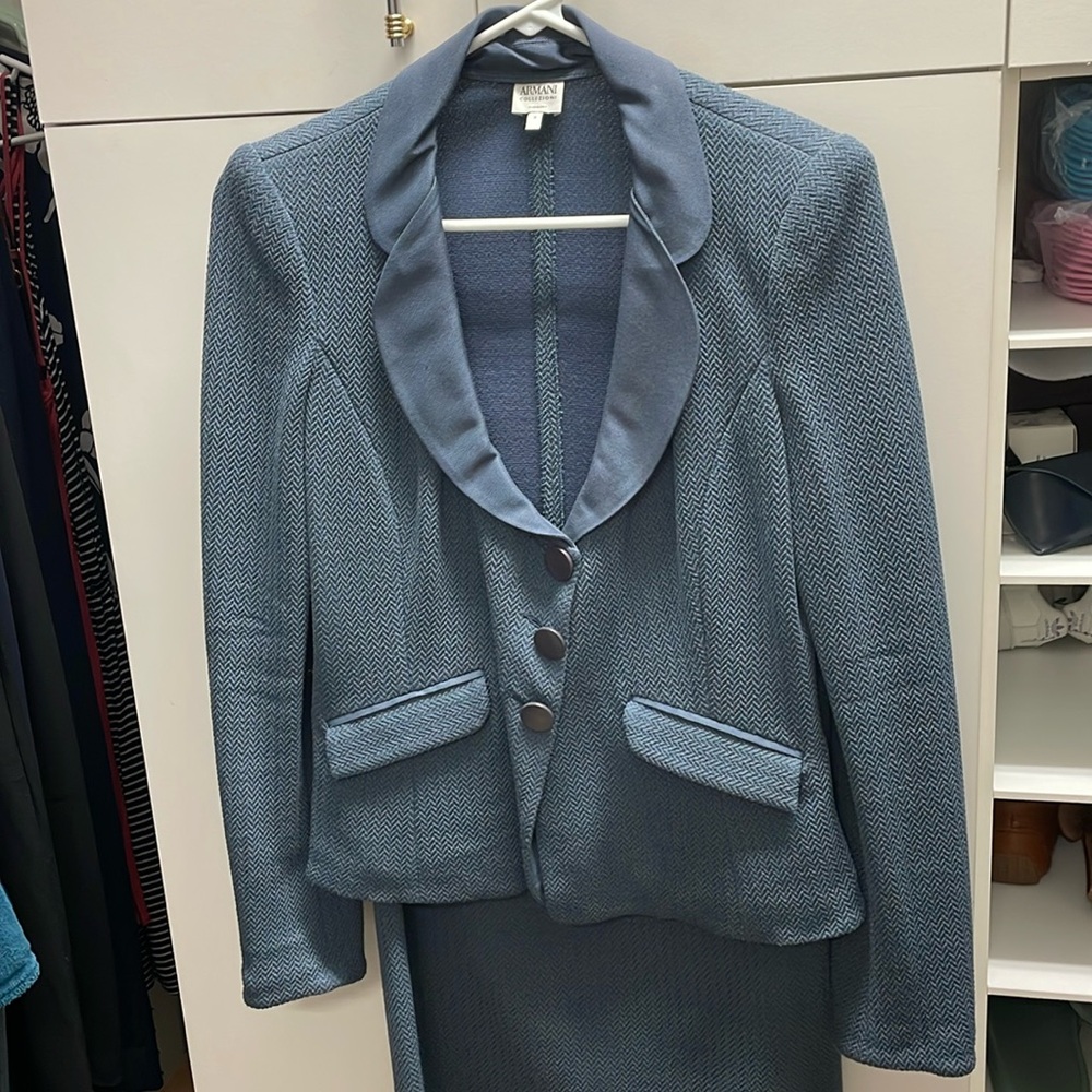 Armani Collezioni Blue Blazer